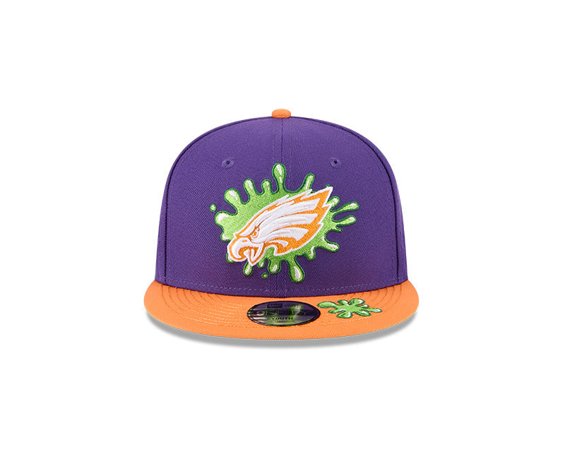 New Era Philadelphia Eagles Kids Nickelodeon Slime 9FIFTY Snapback Hat