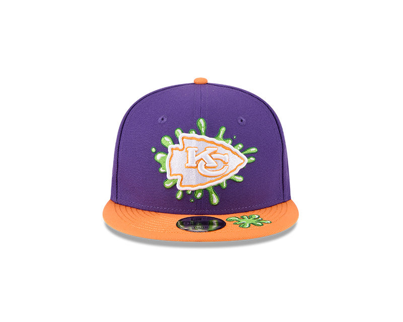 New Era Kansas City Chiefs Kids Nickelodeon Slime 9FIFTY Snapback Hat