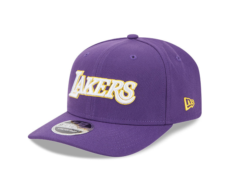 New Era Los Angeles Lakers Statement Edition 9SEVENTY Stretch-Snap Hat