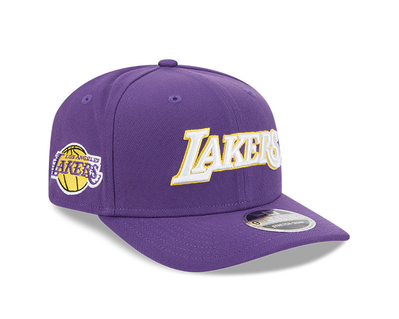 New Era Los Angeles Lakers Statement Edition 9SEVENTY Stretch-Snap Hat