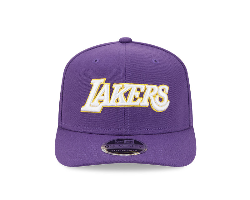 New Era Los Angeles Lakers Statement Edition 9SEVENTY Stretch-Snap Hat