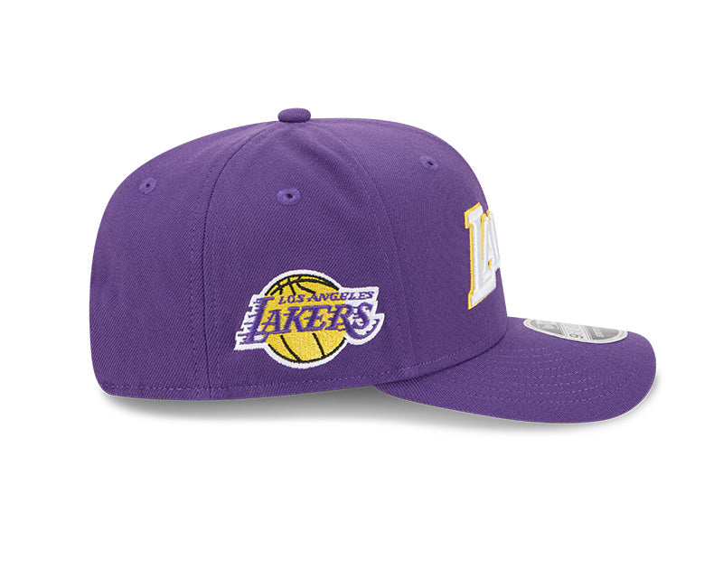 New Era Los Angeles Lakers Statement Edition 9SEVENTY Stretch-Snap Hat