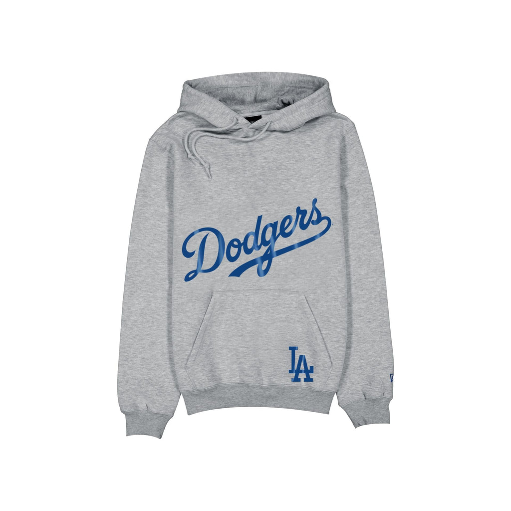 New Era Los Angeles Dodgers Game Day heather grey hoodie - front