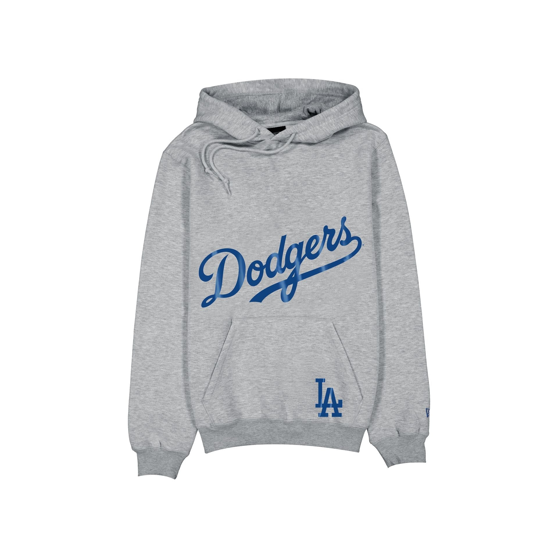 New Era Los Angeles Dodgers Game Day heather grey hoodie - front