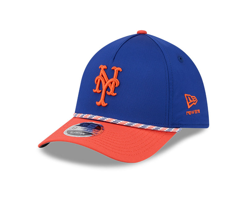 New Era New York Mets Rope M-Crown A-Frame 39THIRTY Flex Hat
