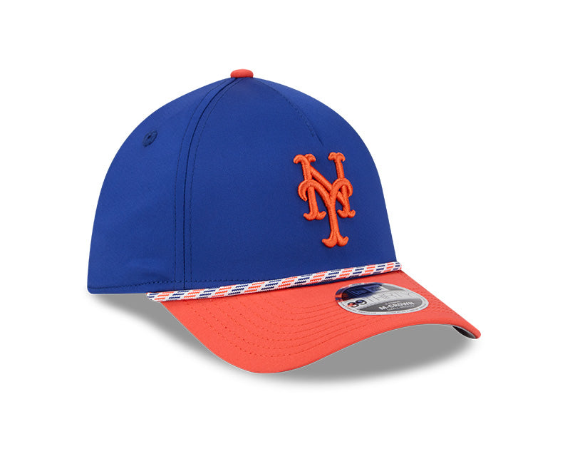 New Era New York Mets Rope M-Crown A-Frame 39THIRTY Flex Hat