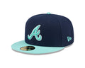 New Era Atlanta Braves Two-Tone Colour Pack 59FIFTY Fitted Hat
