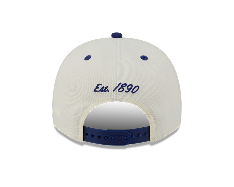 New Era Los Angeles Dodgers Arched Chrome White 9FIFTY A-Frame Snapback