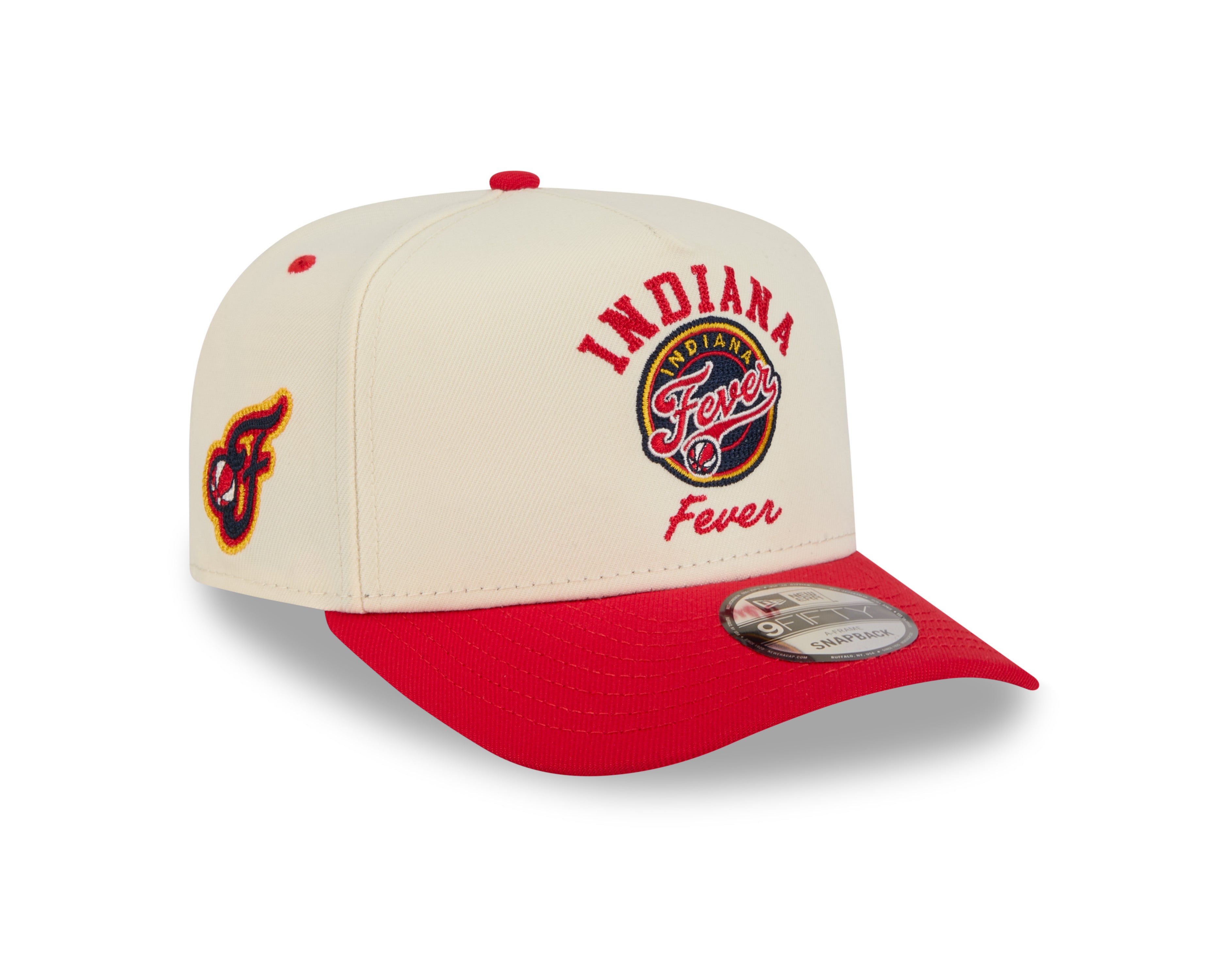 New Era Indiana Fever Arched 9FIFTY A-Frame Snapback Hat
