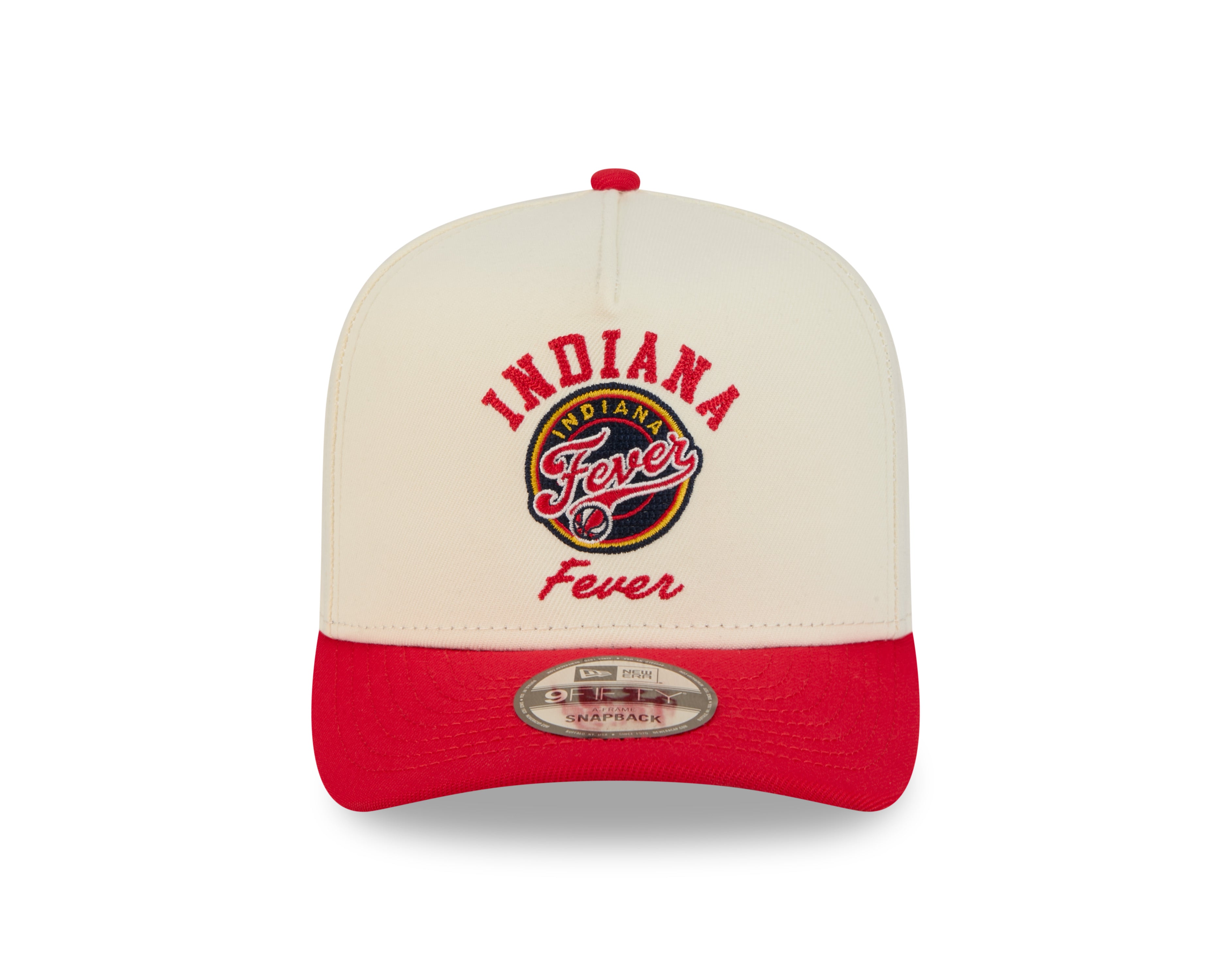 New Era Indiana Fever Arched 9FIFTY A-Frame Snapback Hat