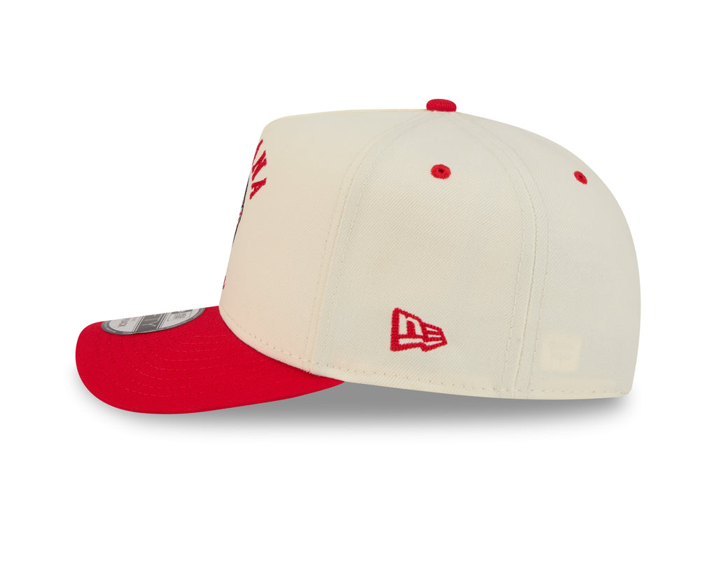 New Era Indiana Fever Arched 9FIFTY A-Frame Snapback Hat