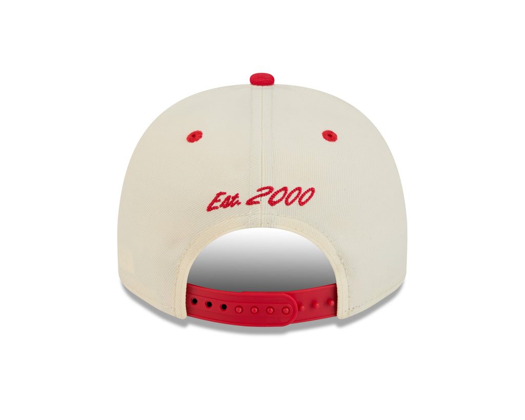 New Era Indiana Fever Arched 9FIFTY A-Frame Snapback Hat