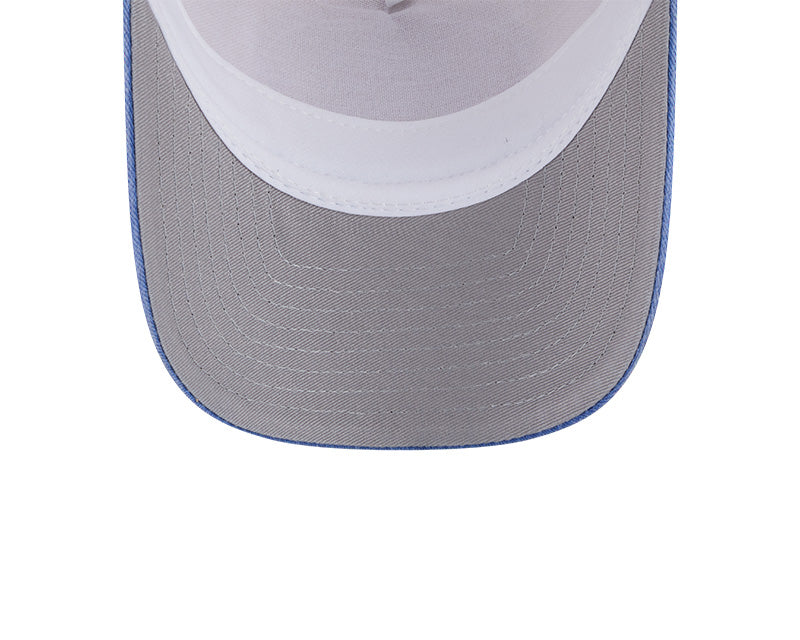 New Era New York Mets Frayed M-Crown A-Frame 9FORTY Trucker Adjustable Hat