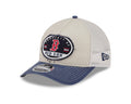 New Era Boston Red Sox Frayed M-Crown A-Frame 9FORTY Trucker Adjustable Hat