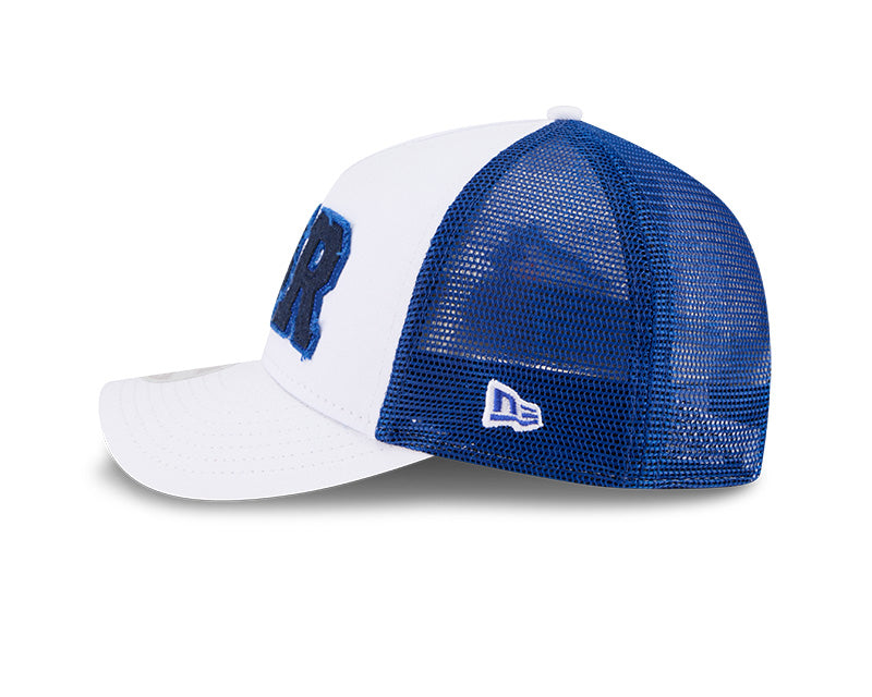 New Era Women's Toronto Blue Jays Optic White Felt Logo 9FORTY M-Crown A-Frame Trucker Hat (Copy)