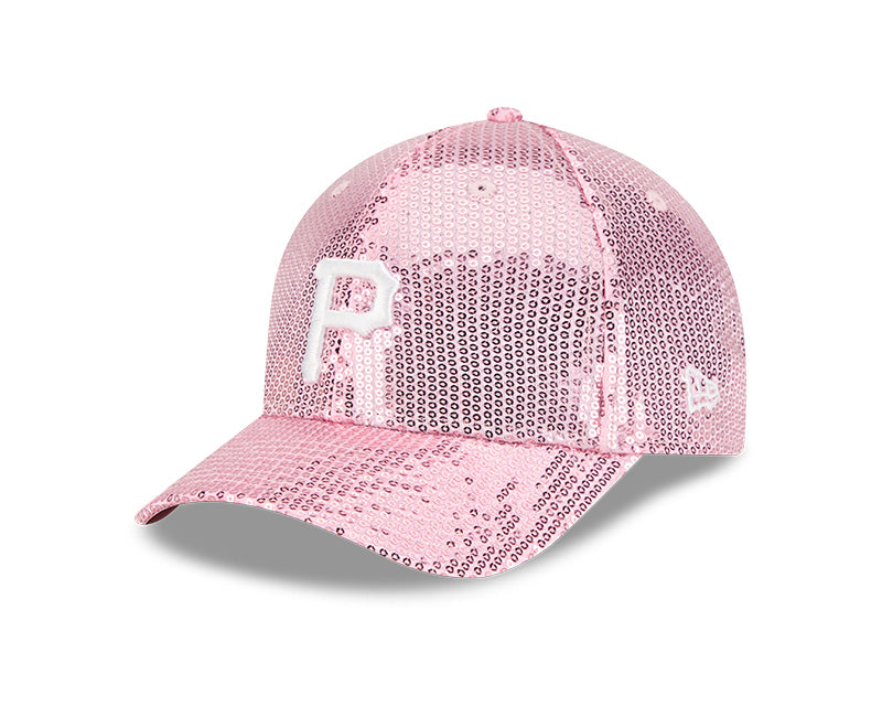 New Era Women's Pittsburgh Pirates Sequin Pink 9FORTY M-Crown Snapback