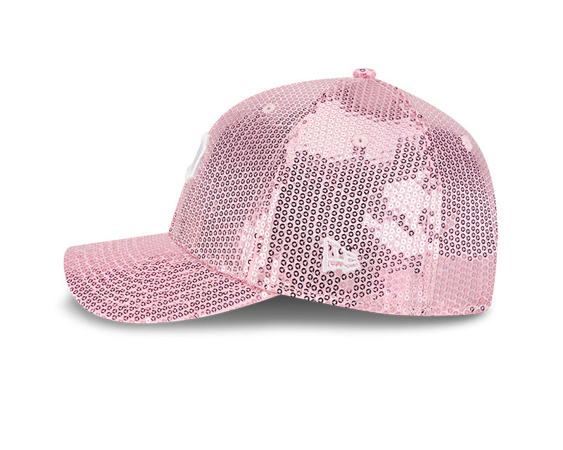 New Era Women's Pittsburgh Pirates Sequin Pink 9FORTY M-Crown Snapback