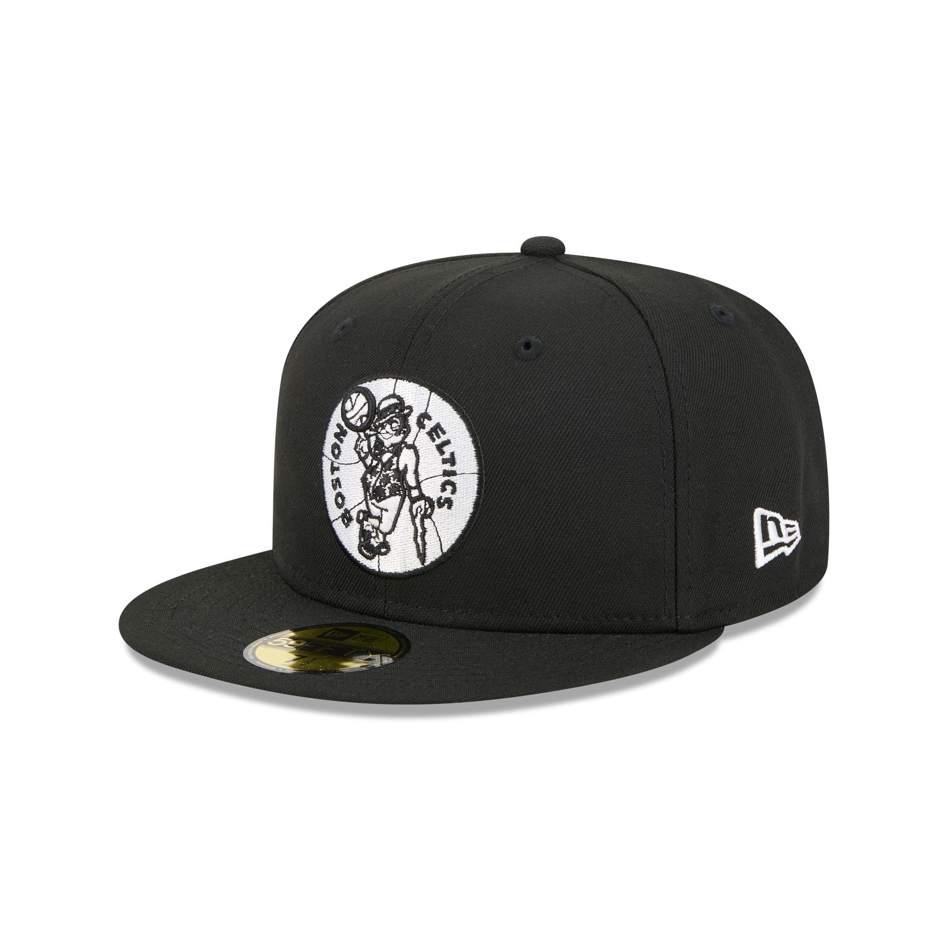New Era Boston Celtics Hardwood Classics Black 59FIFTY Fitted Hat