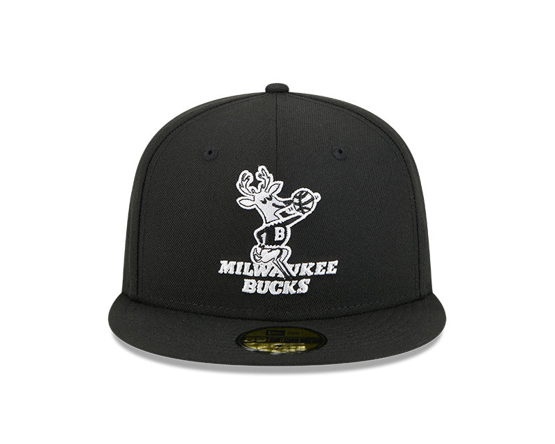 New Era Milwaukee Bucks Hardwood Classics 59FIFTY Fitted Hat