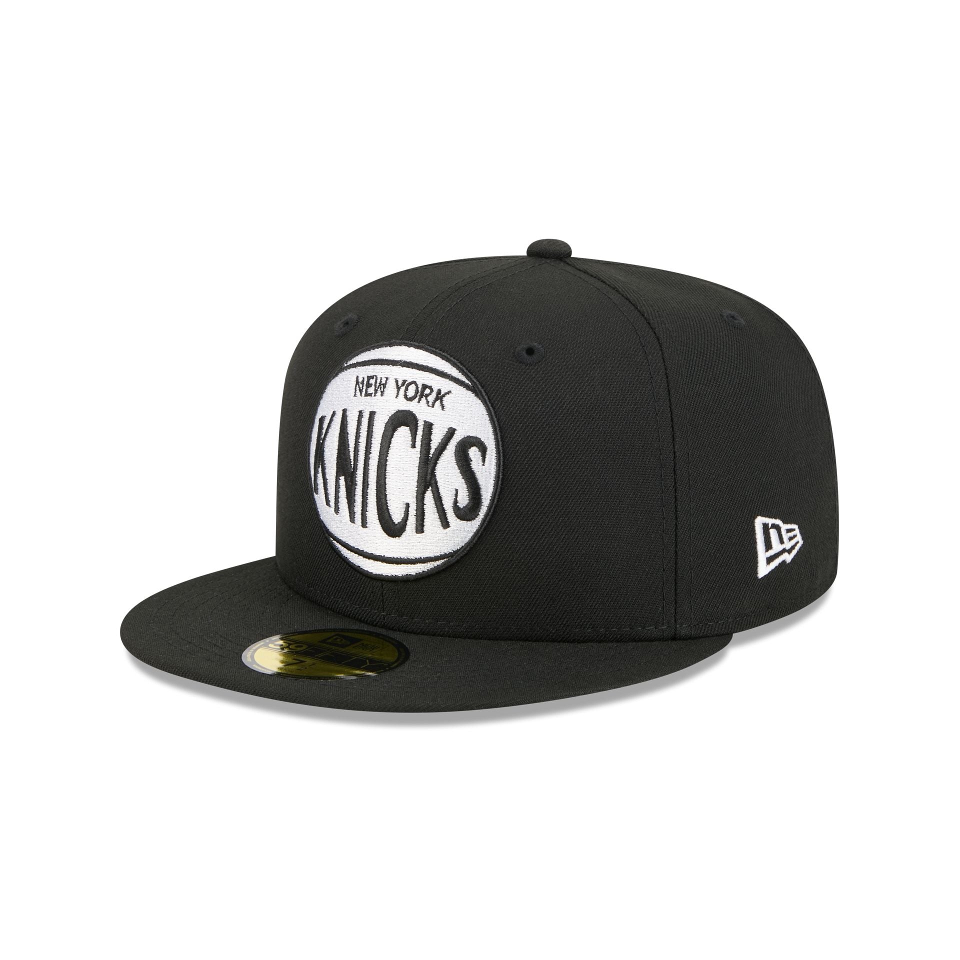 New Era New York Knicks Hardwood Classics Black 59FIFTY Fitted Hat