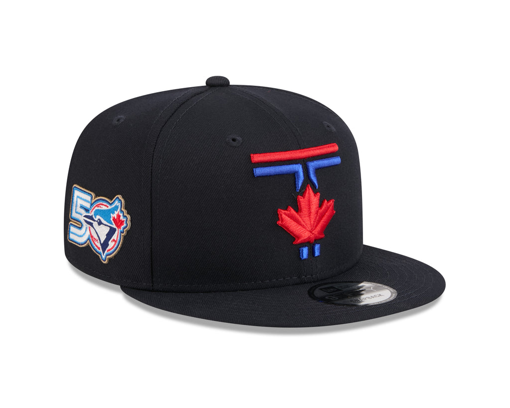 New Era Toronto Blue Jays 50th Anniversary 2026 City Connect 9FIFTY Snapback Hat