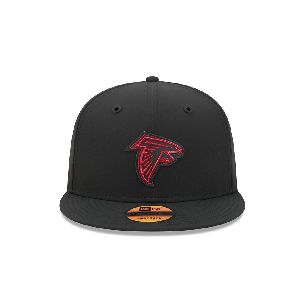 New Era Atlanta Falcons 2026 Sideline 9FIFTY Snapback Hat - front