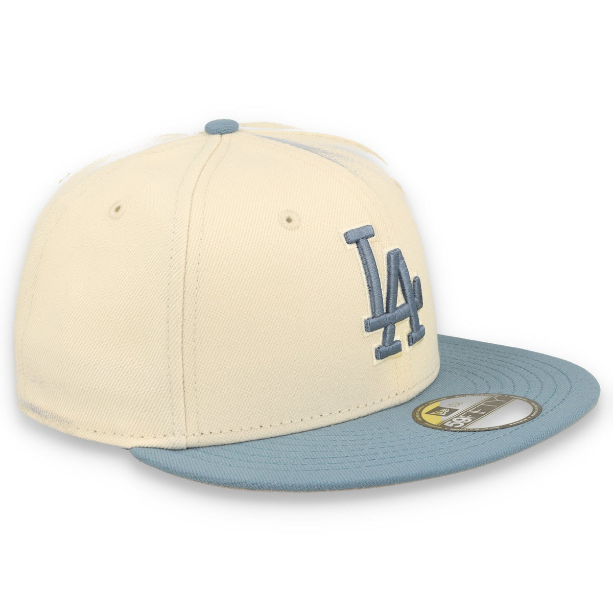 New Era Los Angeles Dodgers Two-Tone Colour Pack 59FIFTY fitted hat three-quarter left
