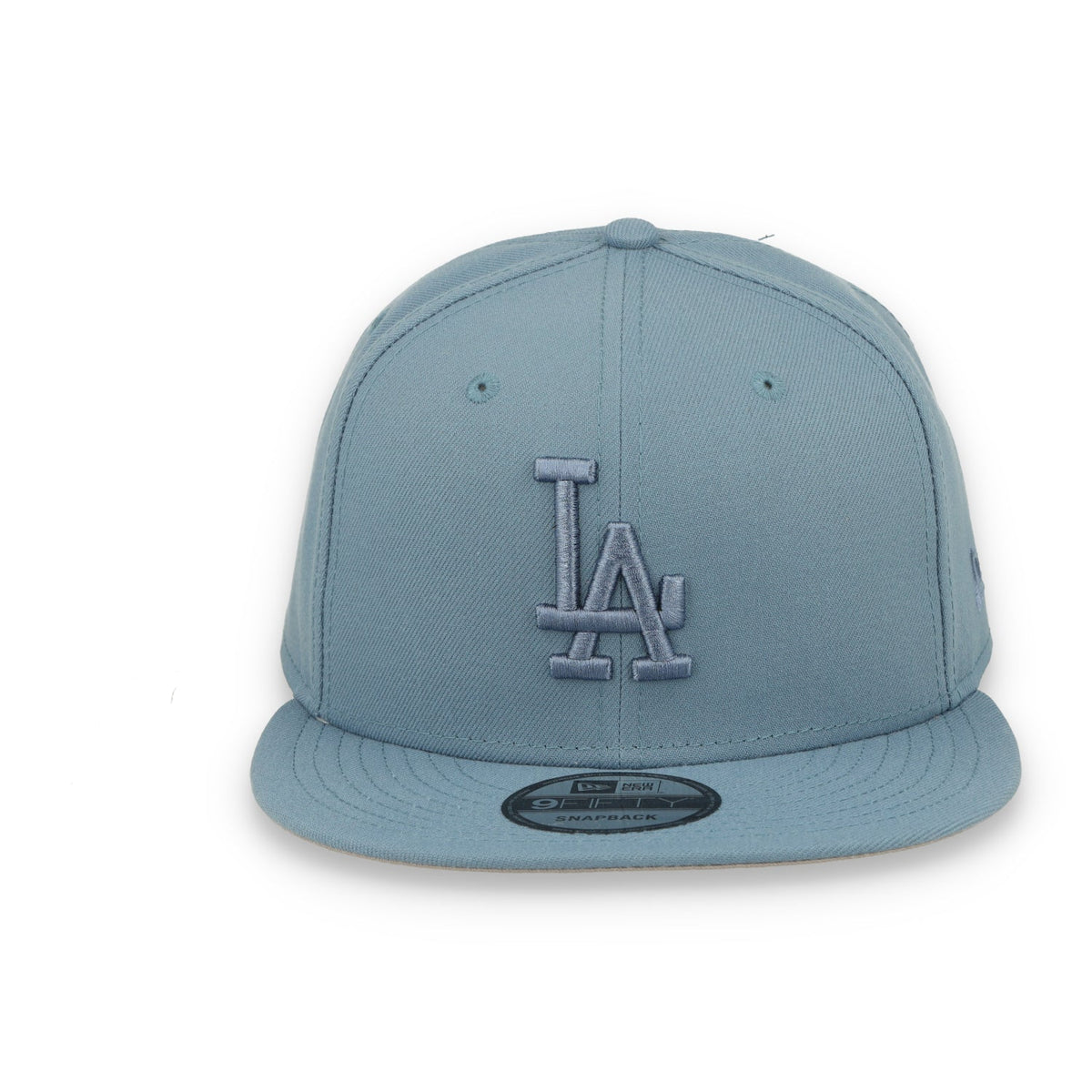 New Era Los Angeles Dodgers Colour Pack 9FIFTY snapback hat faded blue front