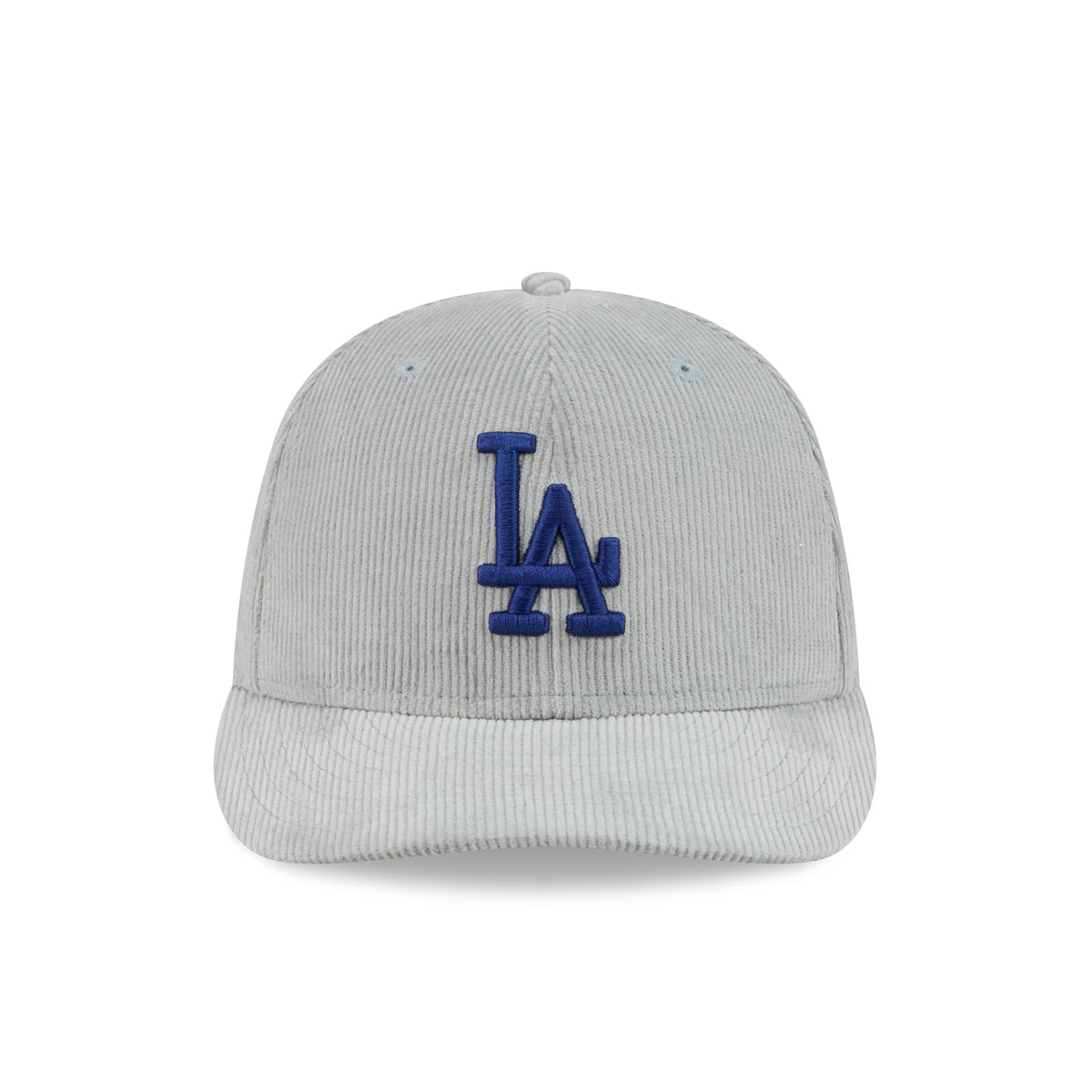 New Era Los Angeles Dodgers grey corduroy 59FIFTY fitted hat front