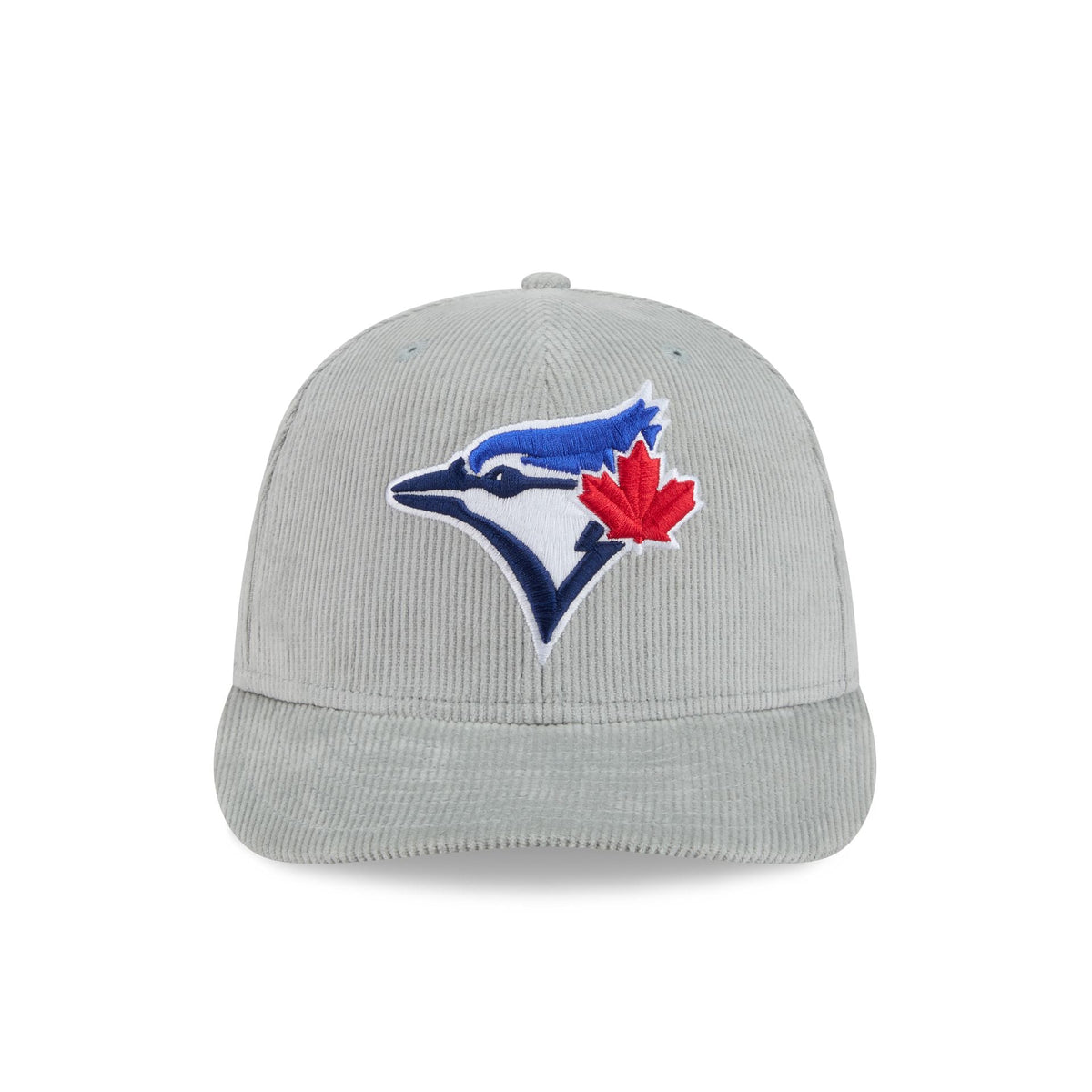 New Era Toronto Blue Jays grey corduroy 59FIFTY fitted hat front