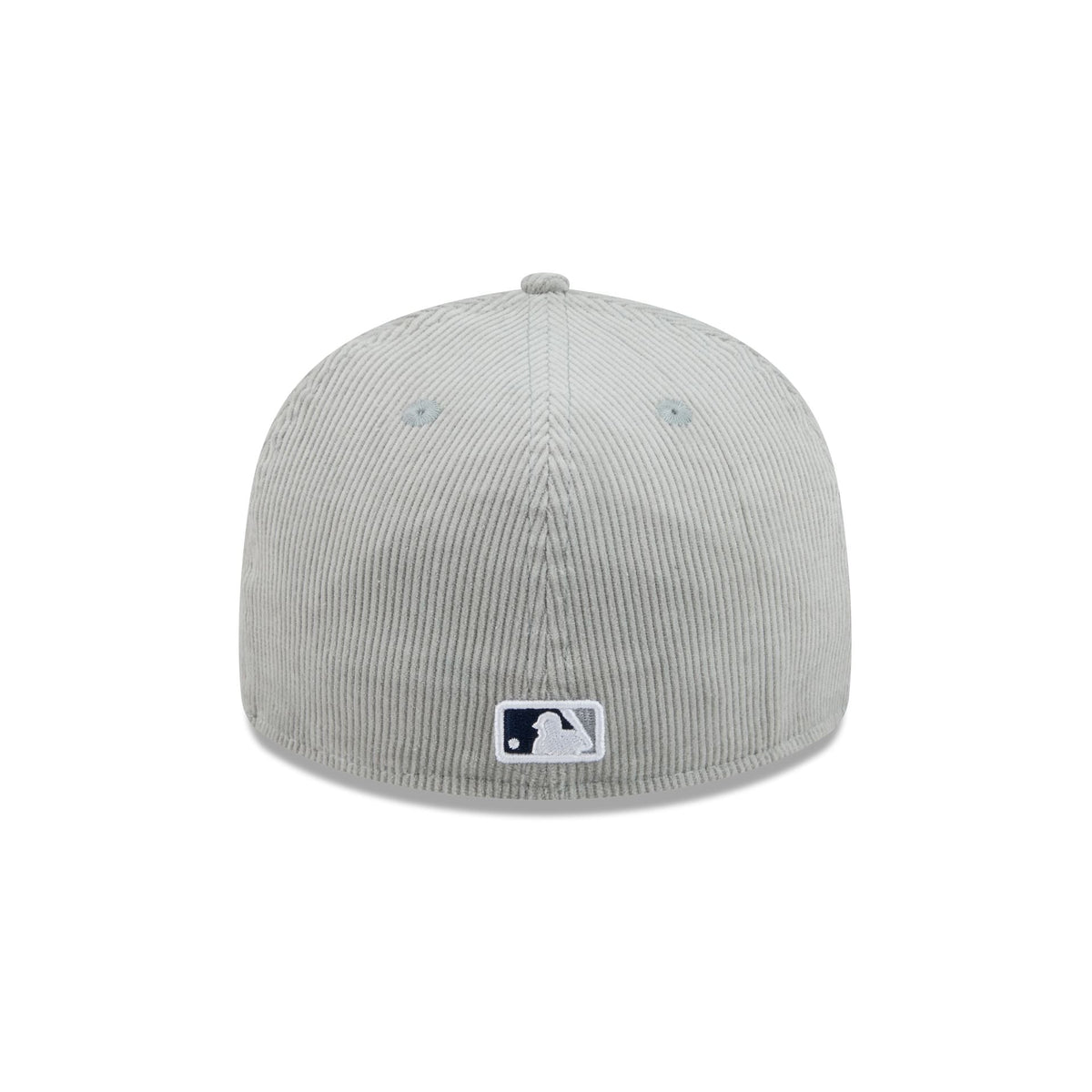 New Era New York Yankees grey corduroy 59FIFTY fitted hat rear