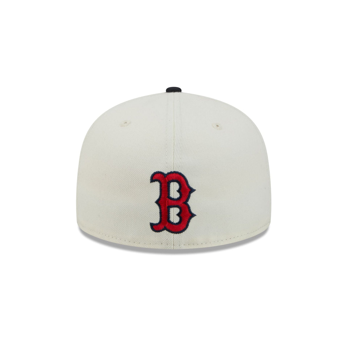 New Era MLB 2026 Deceptor 2 59FIFTY Fitted Hat - Boston Red Sox Chrome White, back view