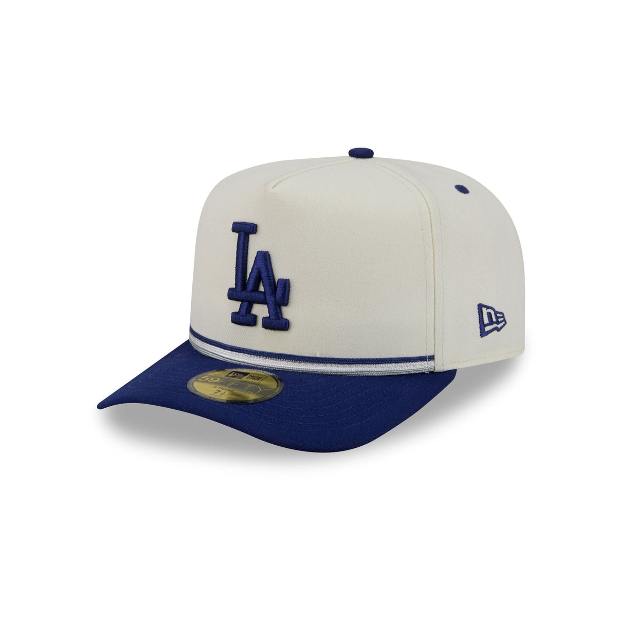 New Era Los Angeles Dodgers 2026 Vintage 59FIFTY A-Frame fitted hat three-quarter left