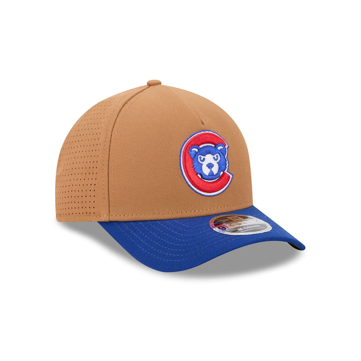New Era Chicago Cubs Deceptor 2 M-Crown 9FORTY bronze hat three-quarter right