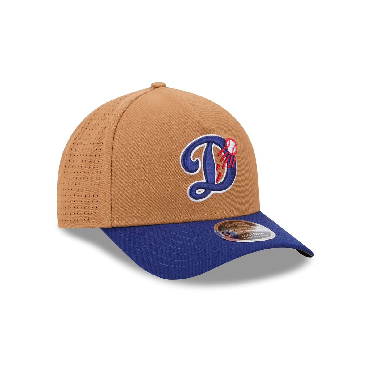 New Era Los Angeles Dodgers Deceptor 2 M-Crown 9FORTY bronze hat three-quarter right