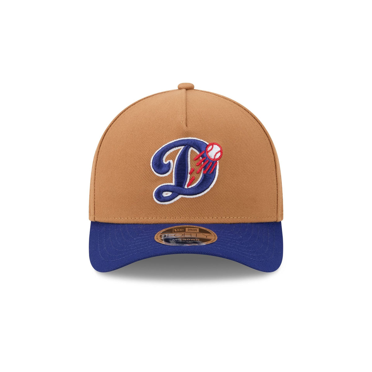 New Era Los Angeles Dodgers Deceptor 2 M-Crown 9FORTY bronze hat front