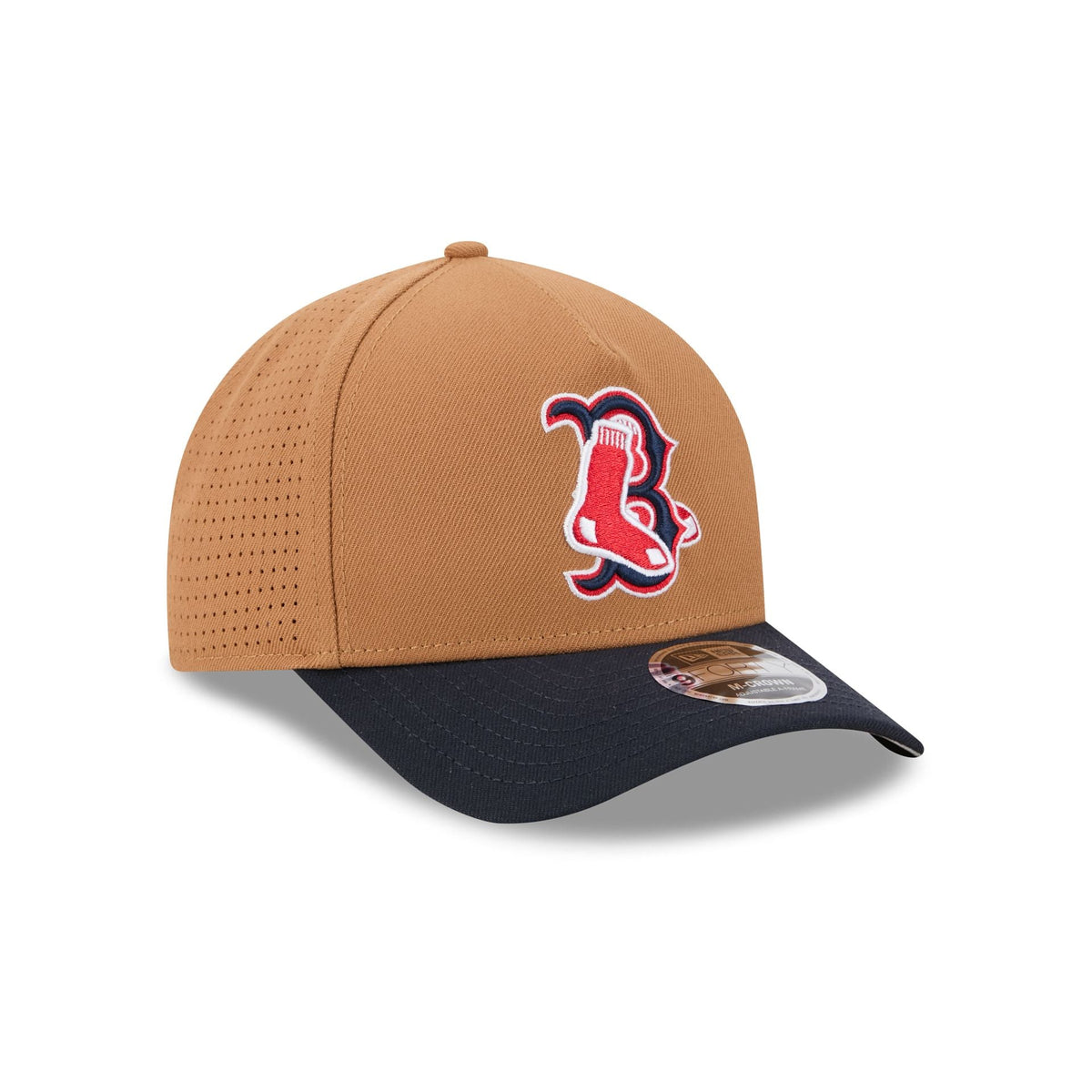 New Era Boston Red Sox Deceptor 2 M-Crown 9FORTY bronze hat three-quarter right