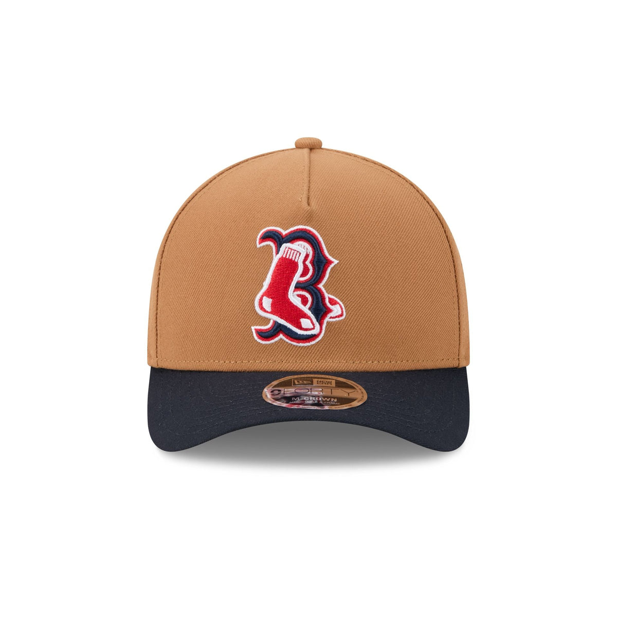 New Era Boston Red Sox Deceptor 2 M-Crown 9FORTY bronze hat front