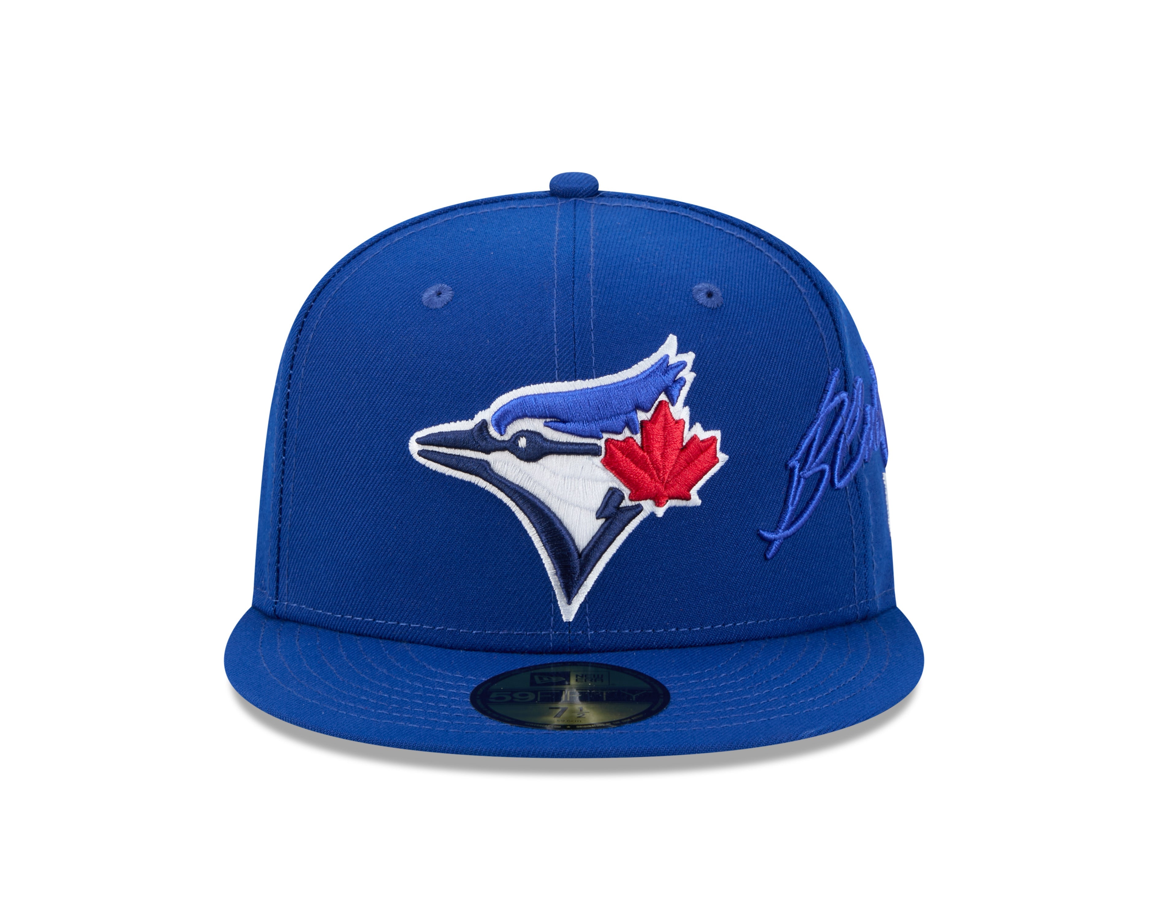 New Era Toronto Blue Jays Side Script 59FIFTY fitted hat front