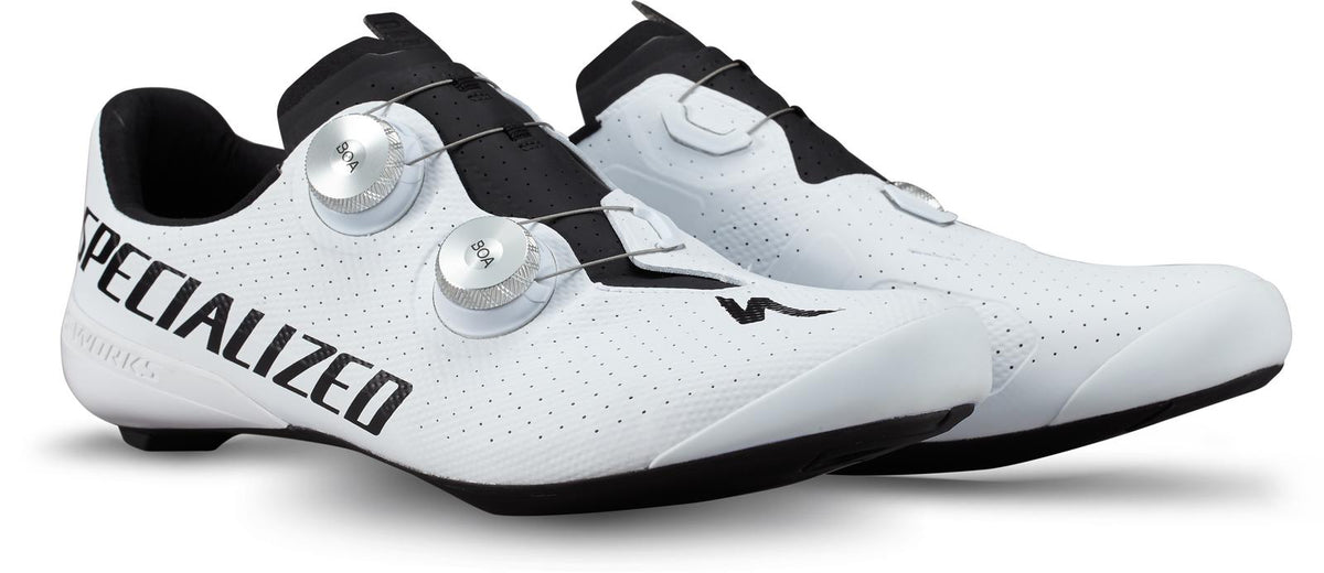Specialized S-Works Torch Road Shoes - TEAM WHITE, pair view