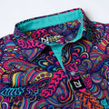 North Golf Abstract Floral Polo