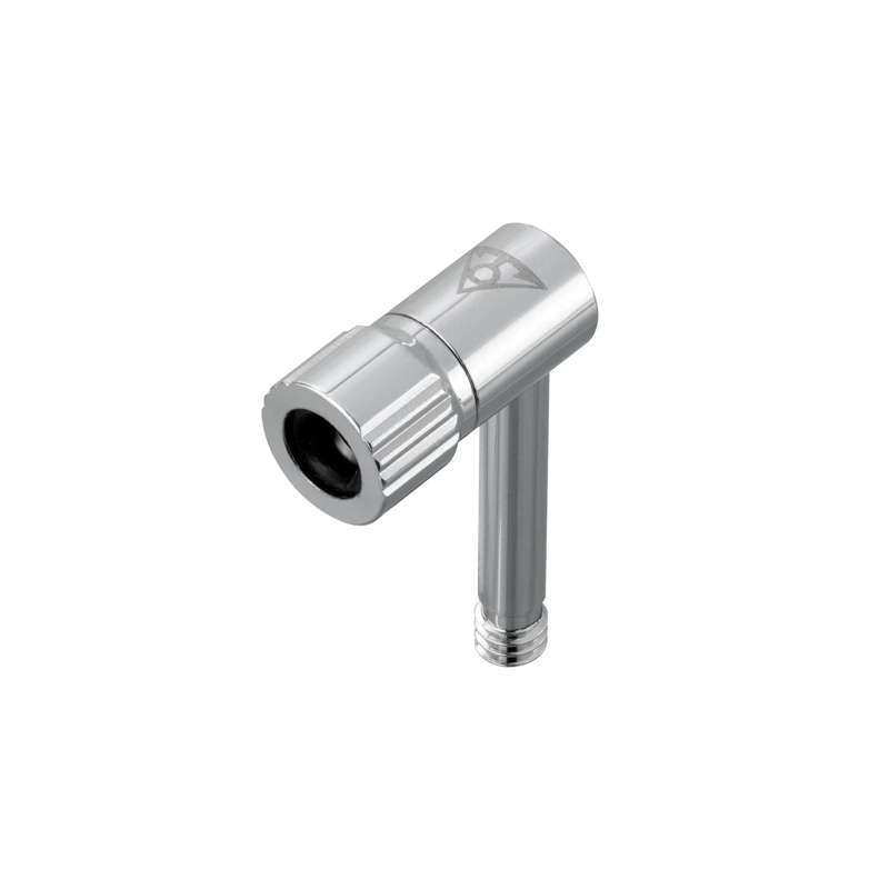 Topeak Pressure-Rite Presta Valve Adapter - Silver, side view