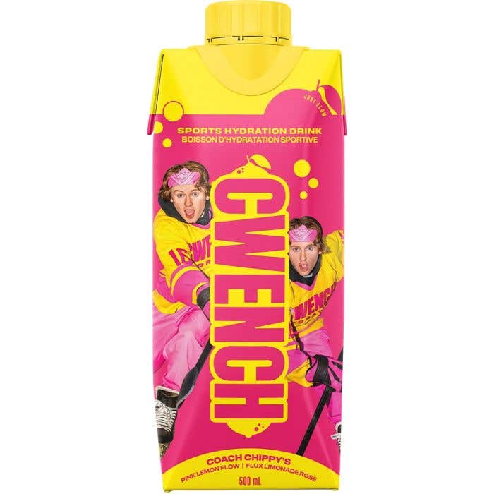 Cwench Pink Lemon Flow Sports Hydration Drink 500ml