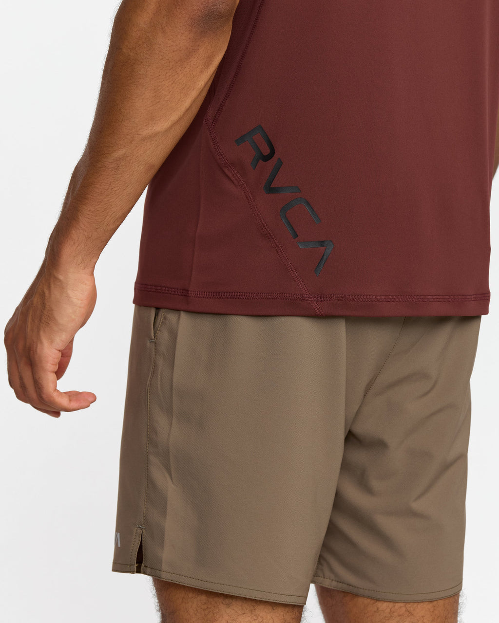 RVCA Men's Sport Vent Short Sleeve Tee
