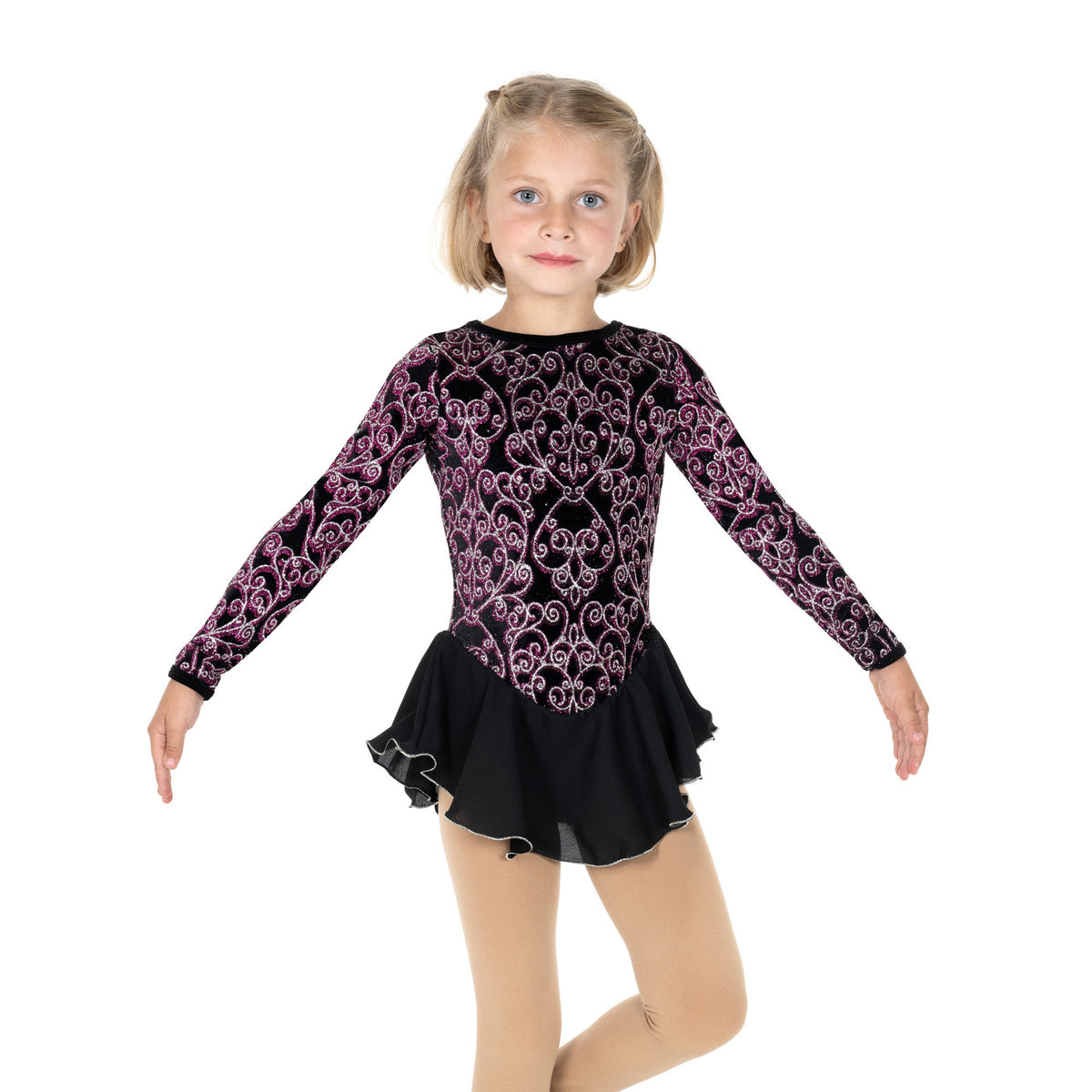 Jerrys Skating World Possibilities Dress - BLK/PNK, front