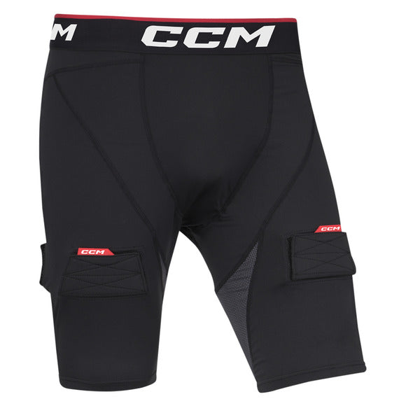 CCM Jock - Senior Fitted Shorts with Jock