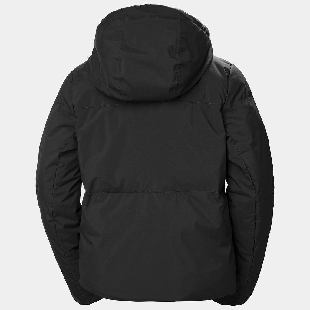 Helly Hansen Women's Nora Short Puffy Jacket, Black, back