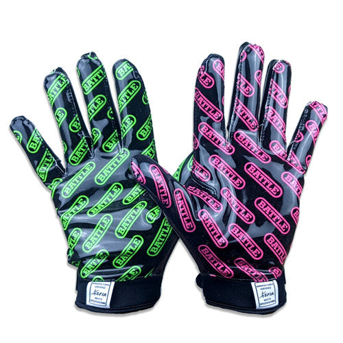 "Nightmare 2.0" Adult Cloaked Receiver Football Gloves