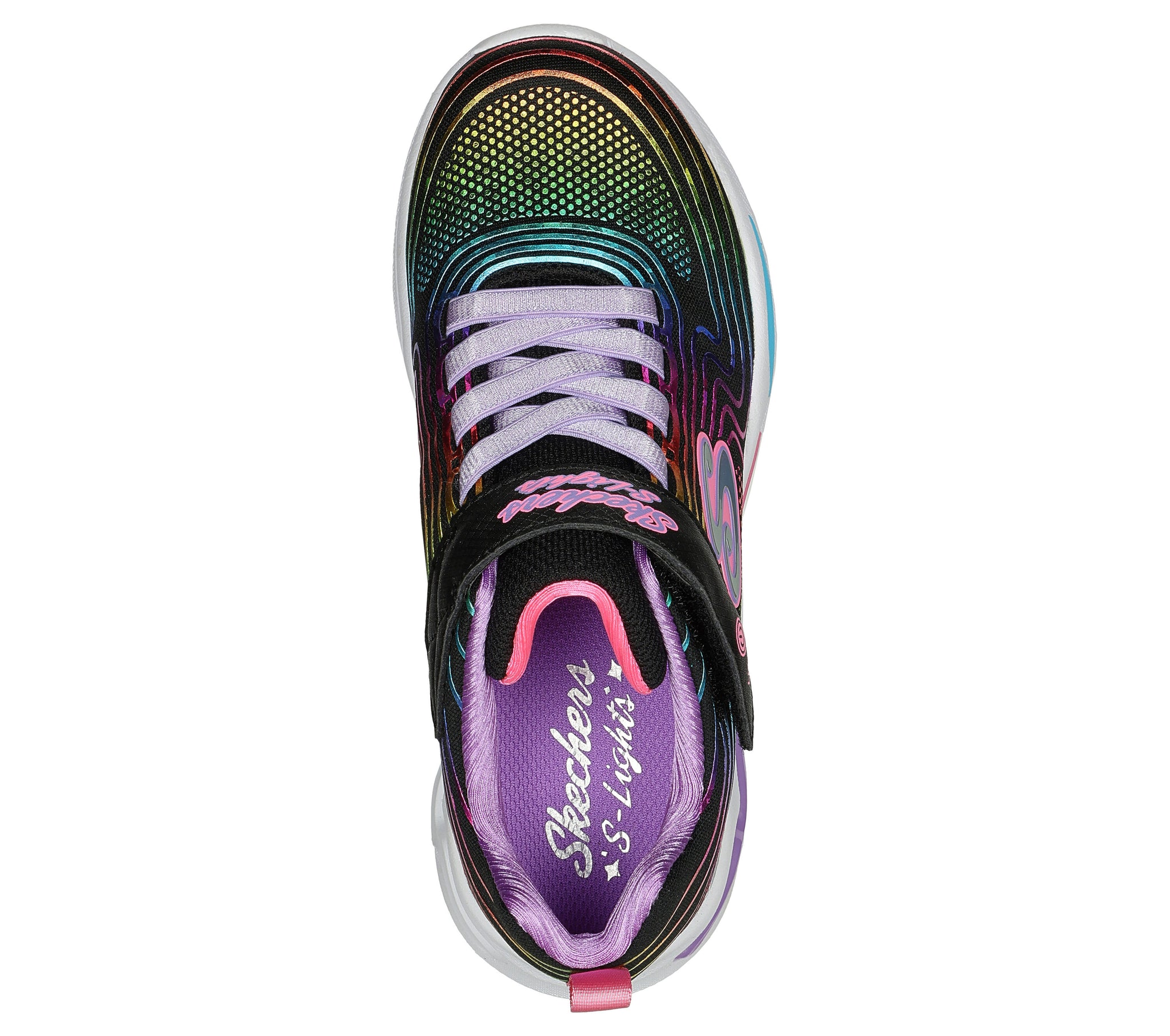Skechers Girls' S Lights Wavy Beams Shoes – Ernie's Sports