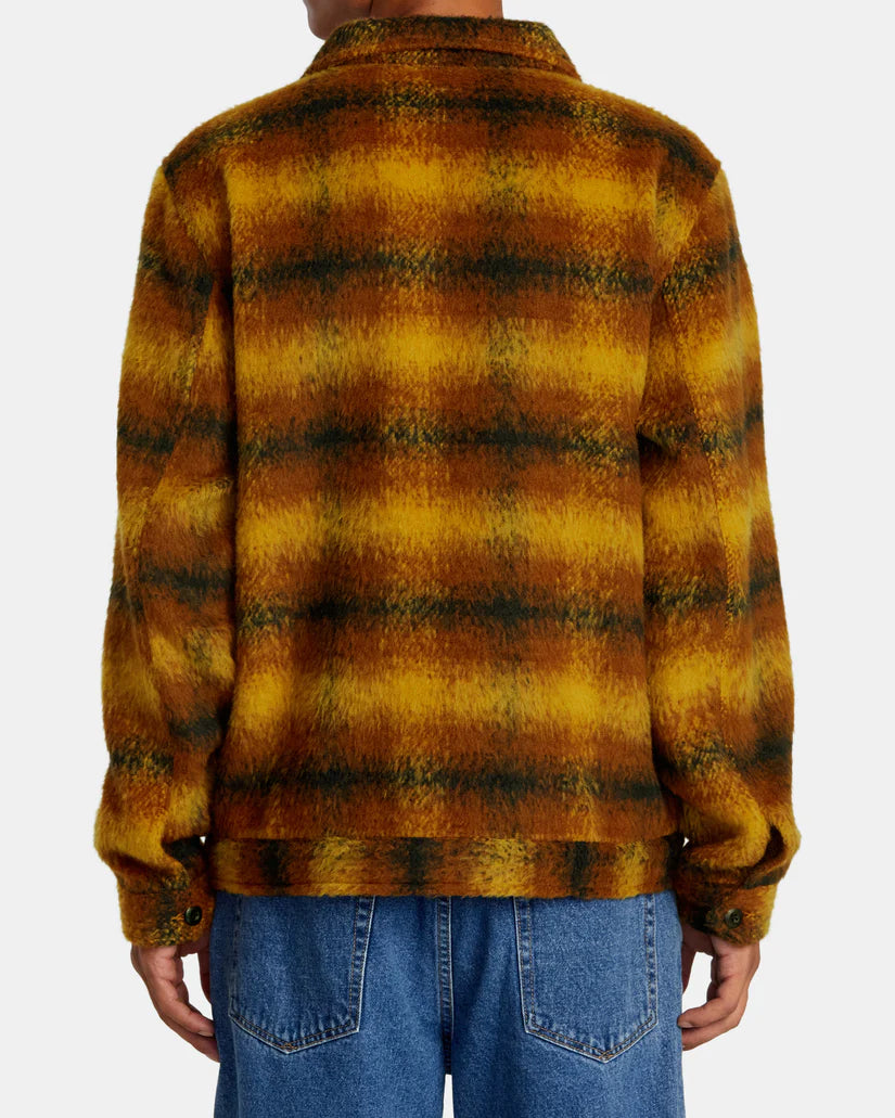 Men's Chainmail Zip Flannel